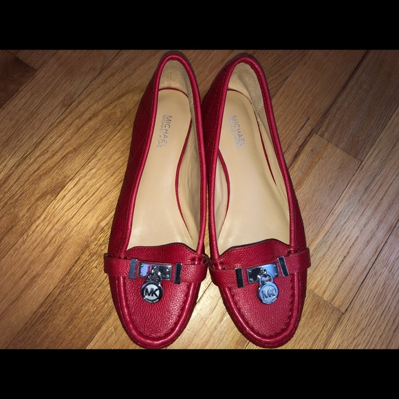 Michael Kors Red Flats - Picture 7 of 8